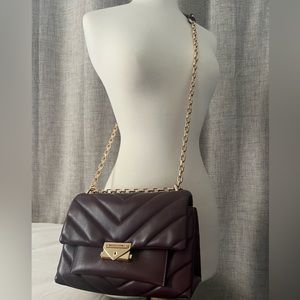 MICHAEL KORS Cece Medium Quilted Leather Convertible Shoulder Bag